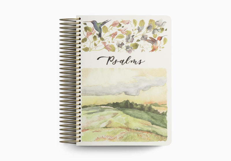 ESV Spiral-Bound Scripture Journal: Psalms Artwork Edition