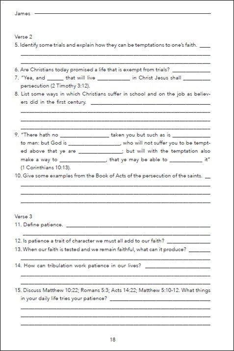 James: Pure and Undefiled Religion