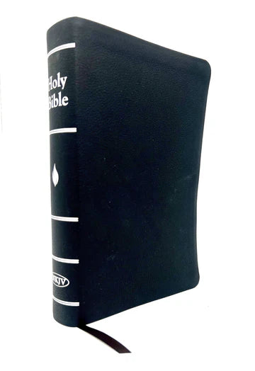 NKJV Defending the Faith Personal-Carry Edition Study Bible,  Black Genuine Leather