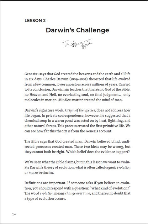 The Christian And Creation - A Workbook On Bible Evidences and Apologetics