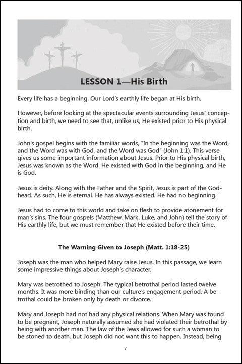 The Life of Christ (Faith Builder Series, 7:2)