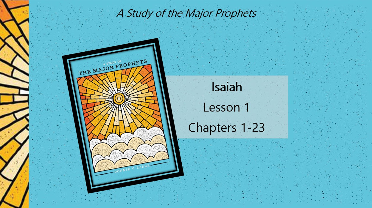 A Study of the Major Prophets