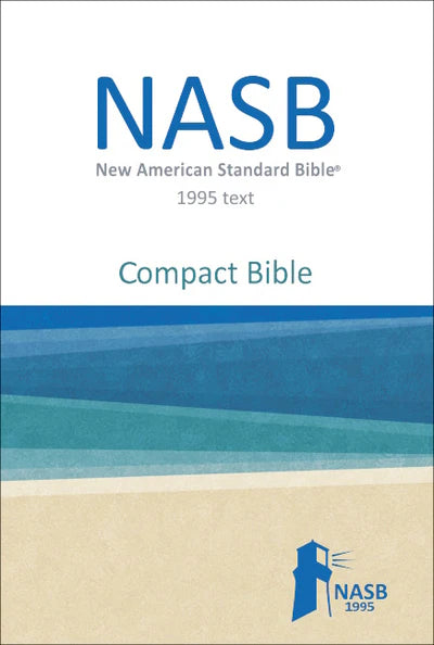 NASB 1995 Compact Bible Black Leathertex