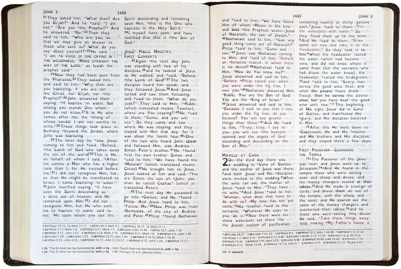 NASB 1995 Dyslexia-Friendly Bible