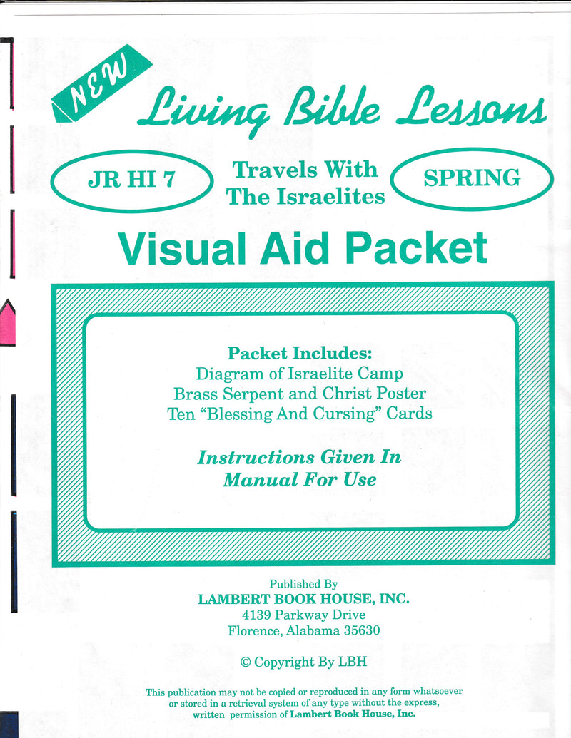 JUNIOR HIGH 7-3 - Travels with the Israelites (op)