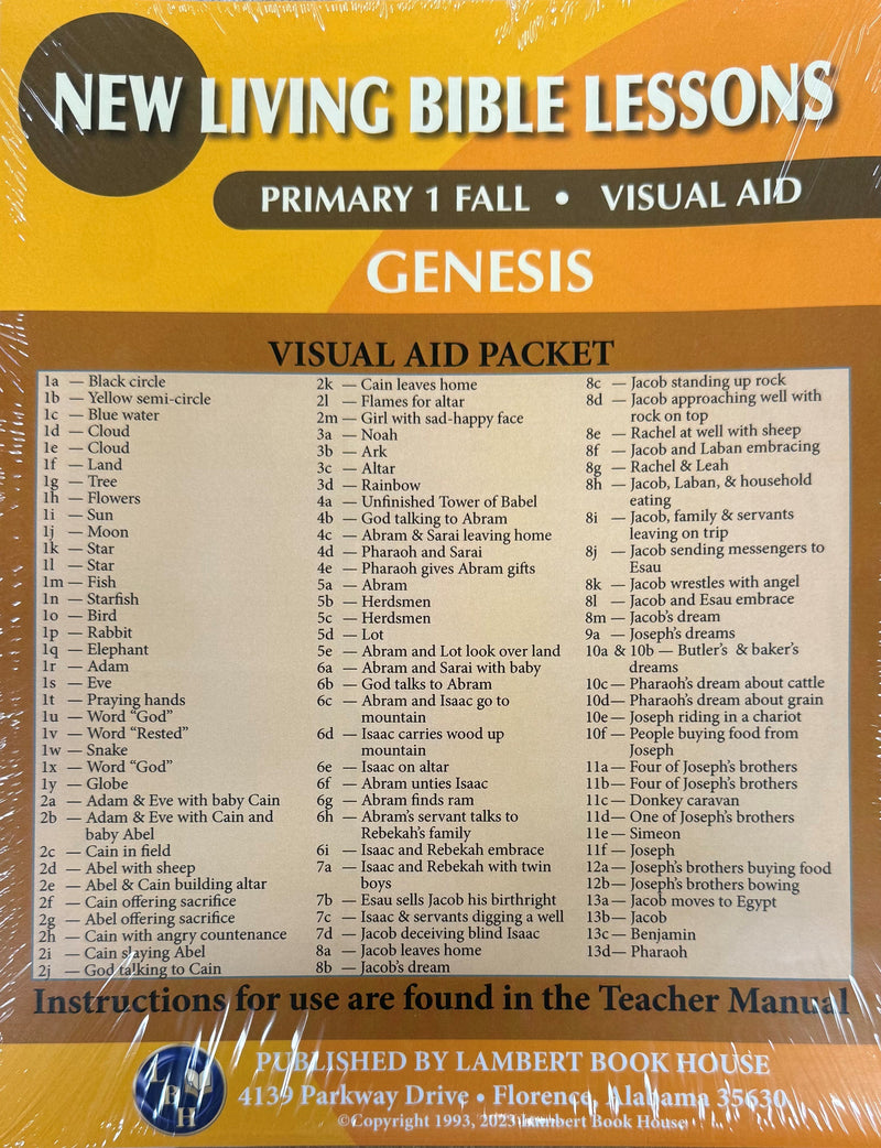 PRIMARY 1-1 - Learning From Genesis