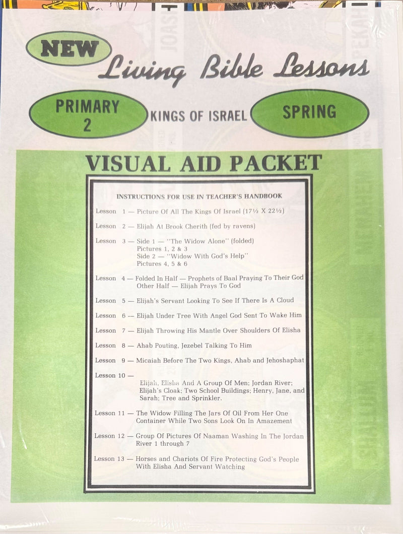 PRIMARY 2-3 - Kings of Israel
