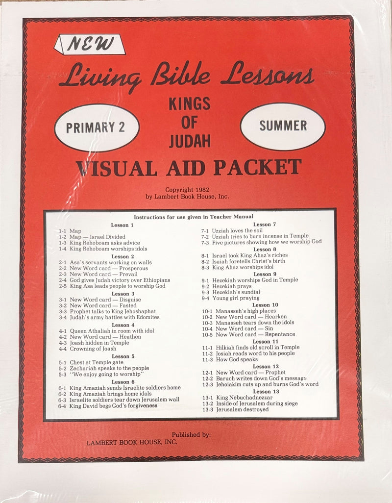 PRIMARY 2-4 - Kings of Judah