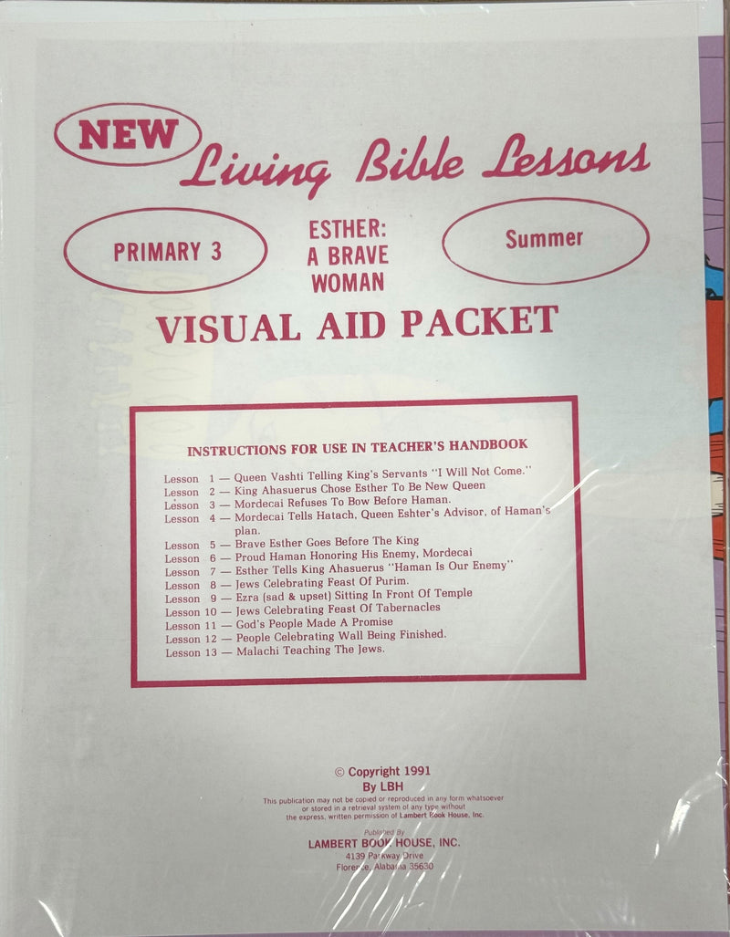 PRIMARY 3-4 - Esther: A Brave Woman