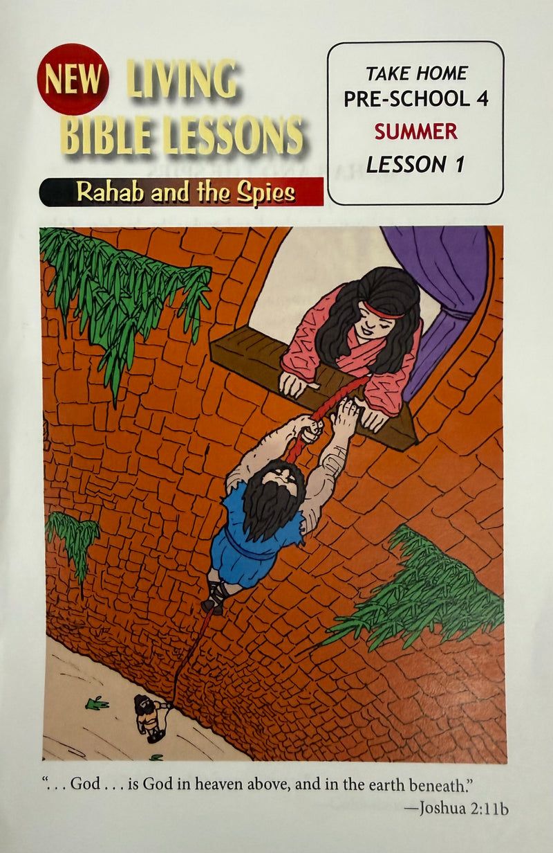 PRESCHOOL 4-4 - A Trip With God's People