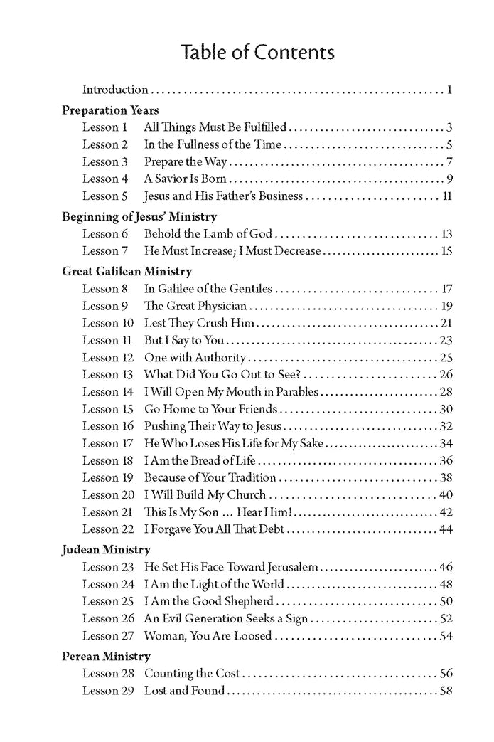 That I May Know Him: A Study in the Life of Christ