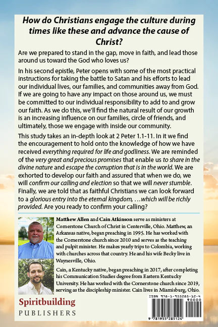 Confirm Your Calling