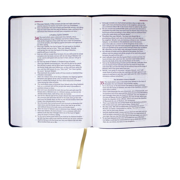 Legacy Standard Handy Size Bible, Red Letter Edition Black Faux Leather