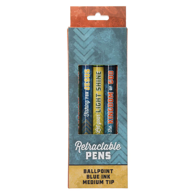 Pen Set: Adventure With Jesus (Set of 5)
