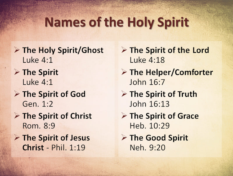 The Holy Spirit