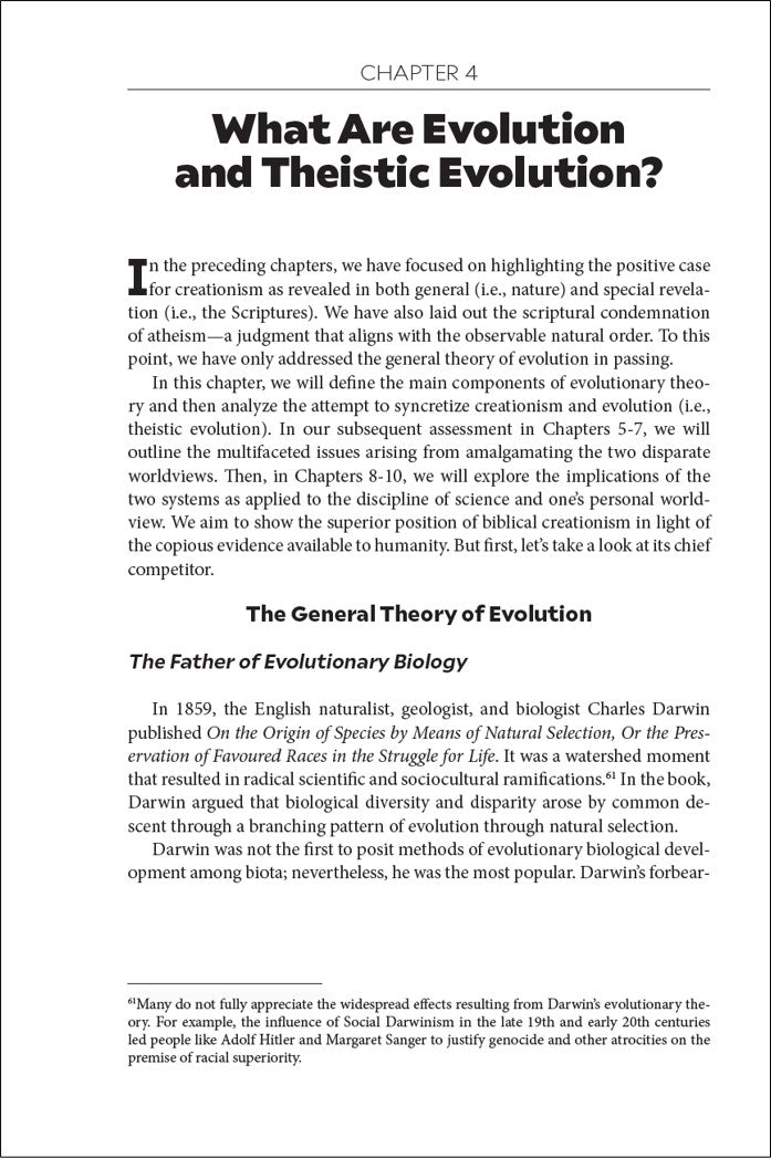 Pulling Down Strongholds: A Critique of Theistic Evolution