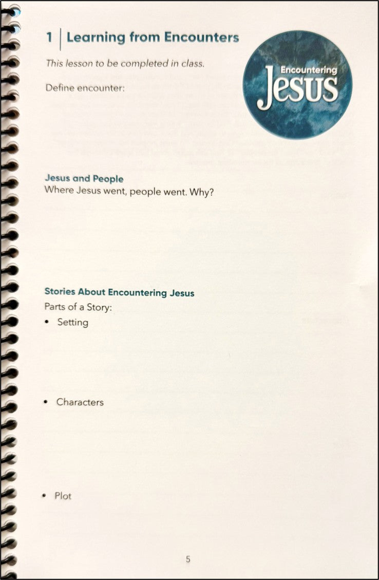 Encountering Jesus:  Lives Moved & Shaped by Jesus Student Bk