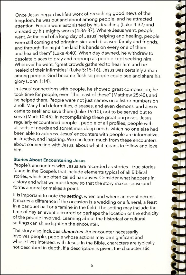 Encountering Jesus:  Lives Moved & Shaped by Jesus Teacher's Guide