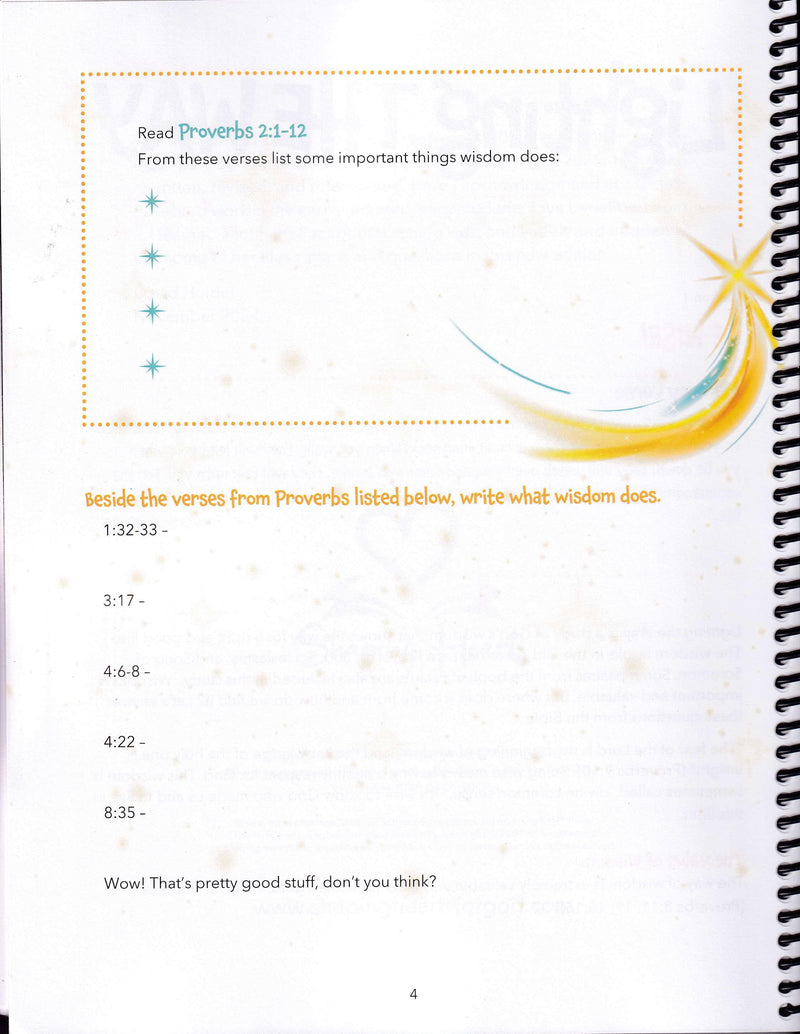 Lighting The Way Young Teen Student Book