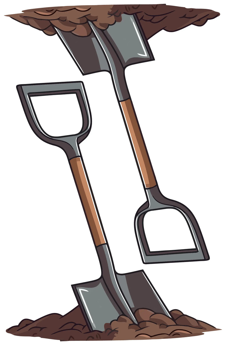 Digging for Truth Accent Graphics