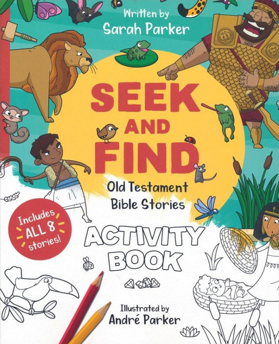 Seek and Find Old Testament Bible Stories Activity Book