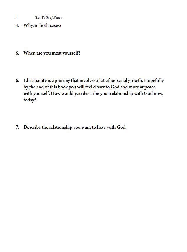 The Path of Peace (op)