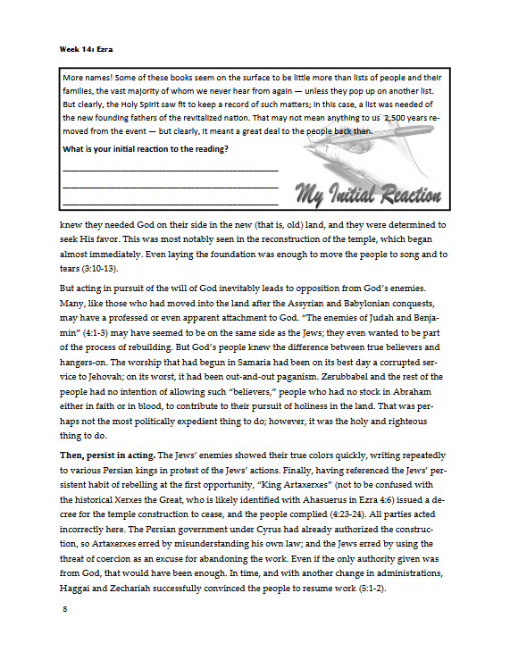 Twenty Pages a Week: Vol. 2 - The Writings (Ezra - Song of Solomon)