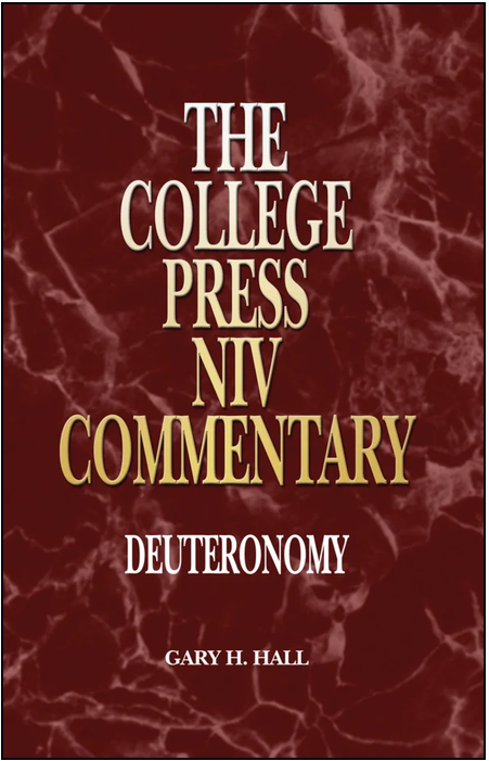 NIV Commentary Deuteronomy