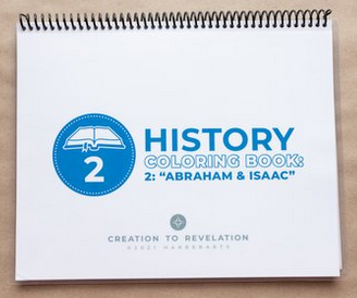 Creation To Revelation: History Pack 2: Abraham & Isaac Mini Coloring Book