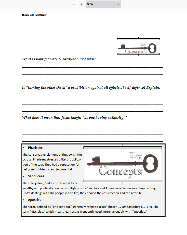 Twenty Pages a Week: Vol. 4 - The Gospel (Matthew-Revelation)