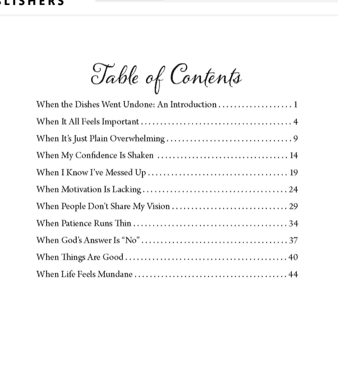 Remembering God When