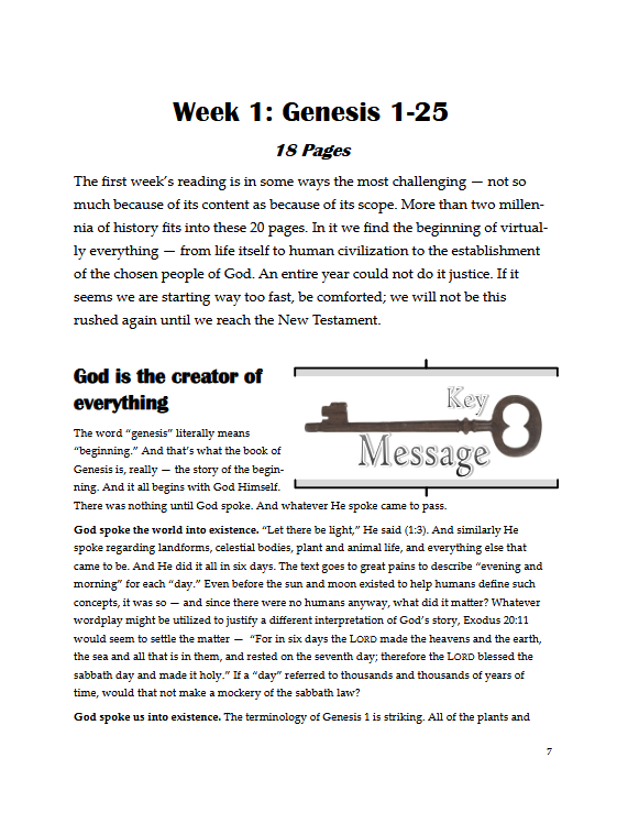 Twenty Pages a Week: Vol. 1 - The Law (Genesis - 2 Chronicles)