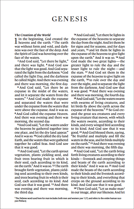 ESV Large Print Value Thinline Bible, Black Trutone