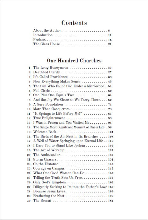 one hundred churches