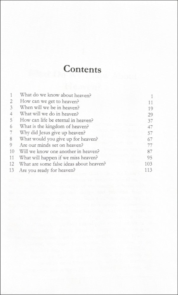 A Home in Heaven: A Study of God's Dwelling Place