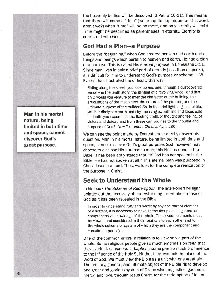 The Scheme of Redemption, Part 1 (Word in the Heart, 10:3)