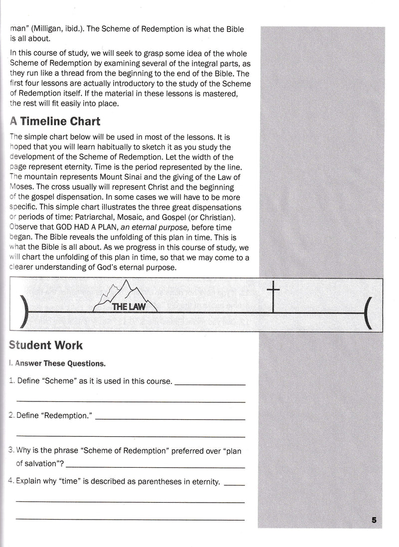 The Scheme of Redemption, Part 1 (Word in the Heart, 10:3)
