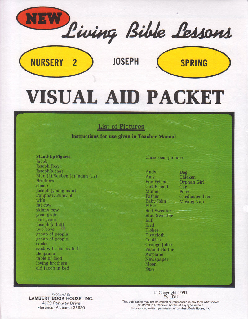 NURSERY 2-3 - Stories of Joseph