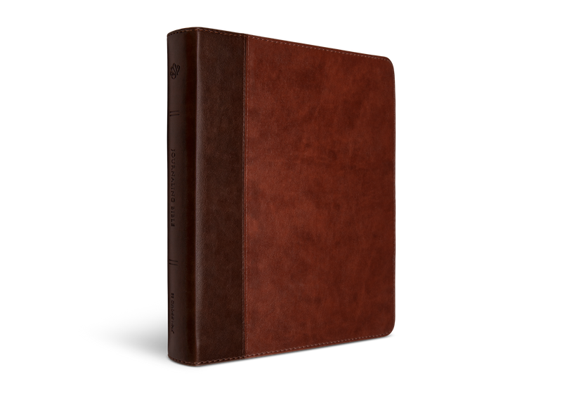 ESV Journaling Bible, Red Letter Brown/Tan Trutone