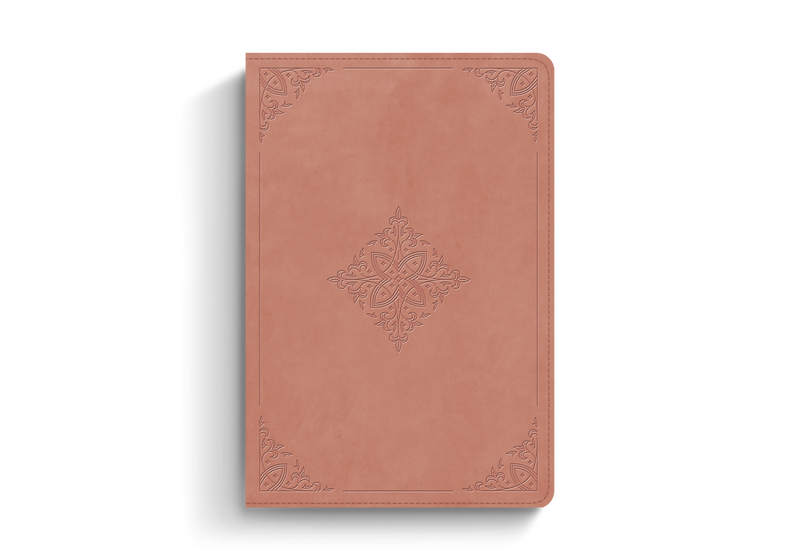 ESV Giant Print Personal Size Value Bible, Blush Rose Trutone
