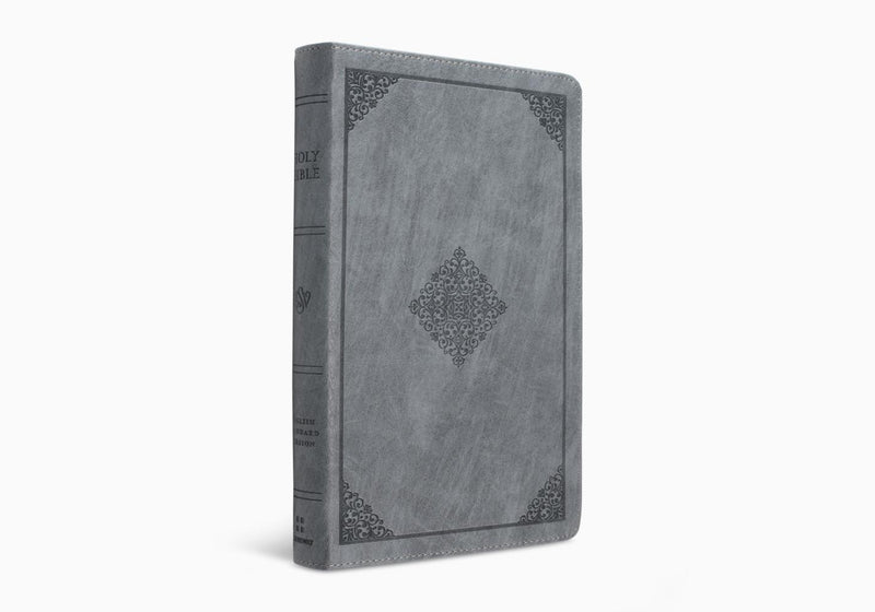 ESV Large Print Thinline Bible, Azurite Blue Trutone