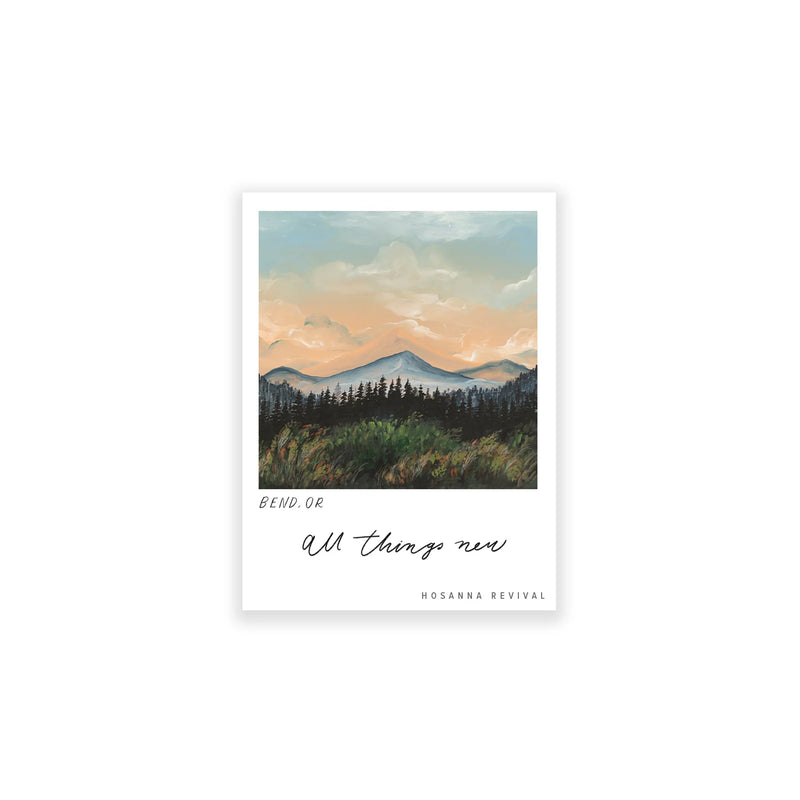 Bend High Aperture Sticker