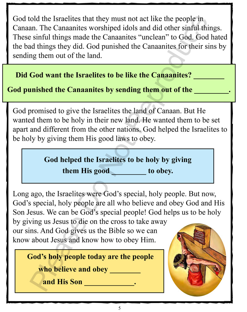 Take Time to be Holy - Leviticus-Numbers