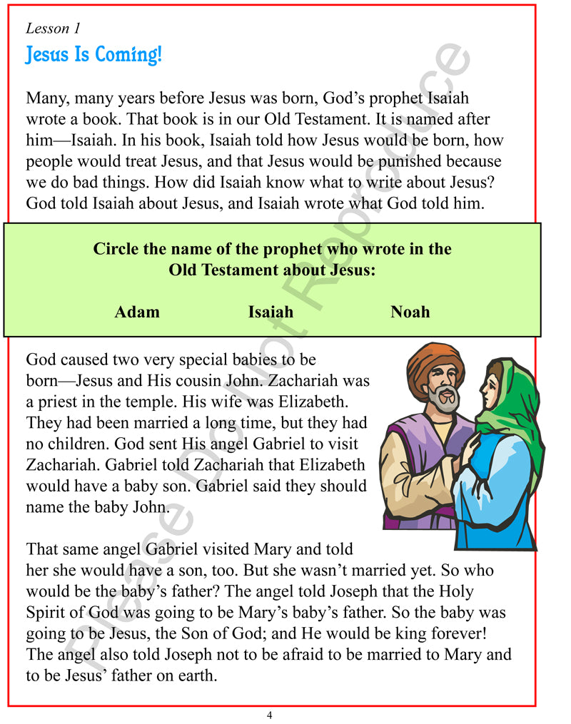 Stop, Look, & Listen - Life of Christ