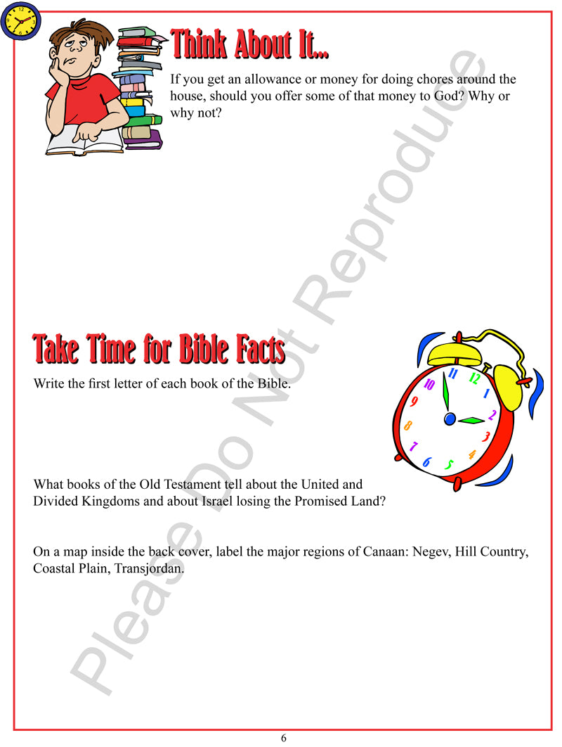 Take Time to be Holy - Leviticus-Numbers