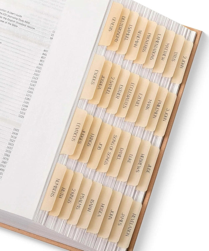 Mr. Pen Transparent Cappuccino Bible Tabs