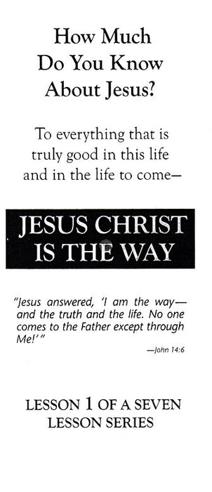 Jesus the Way Correspondence Course 7-Lesson Set