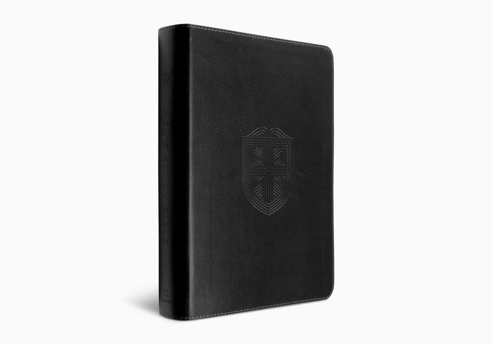 ESV Men's Study Bible Charcoal Trutone (top, due 4/23/26)