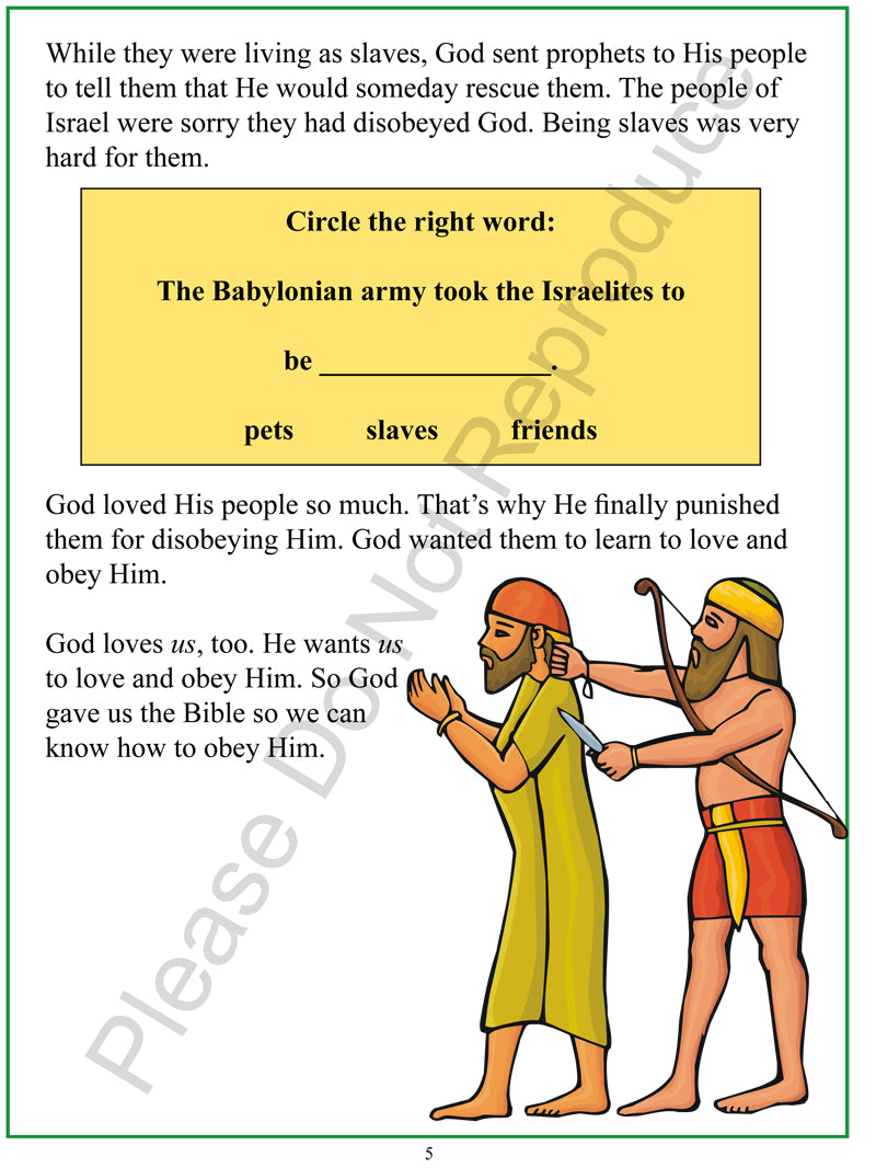 Building Your Life For God - Ezra, Nehemiah, Esther, Daniel, Ezekiel, Haggai, & Malachi