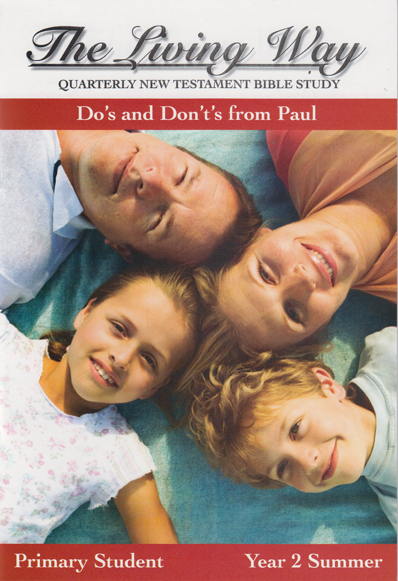 Primary 2:4 - Do's and Don'ts from Paul